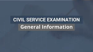 Boy studying General Information for Civil Service Examination